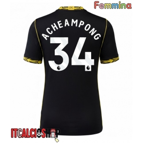 Chelsea Josh Acheampong #34 Seconda Maglia Femmina 2026-27 Manica Corta